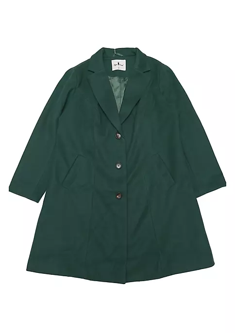 Agnes Orinda Women's Plus Size Winter Coats Elegant Notched Lapel Single Breasted Trench Coat 13 Agnes Orinda Women's Plus Size Winter Coats Elegant Notched Lapel Single Breasted Trench Coat - Image 11