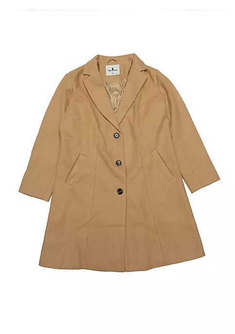 Agnes Orinda Women's Plus Size Winter Coats Elegant Notched Lapel Single Breasted Trench Coat 14 Agnes Orinda Women's Plus Size Winter Coats Elegant Notched Lapel Single Breasted Trench Coat - Image 12