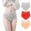 Agnes Orinda Women's 3 Packs Underwear Lace High-Rise Soft Full Breathable Briefs -Agnes Orinda Store Belk 1163
