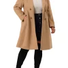 Agnes Orinda Plus Size Long Coats for Women Notched Lapel Winter Double Breasted Coat Christmas 2 Agnes Orinda Plus Size Long Coats for Women Notched Lapel Winter Double Breasted Coat Christmas -Agnes Orinda Store Belk 12