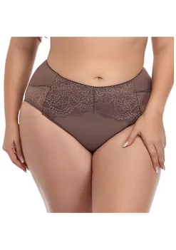 Agnes Orinda Women's Mid Waist Silky Comfy Lace Plus Size Breathable Briefs Panties -Agnes Orinda Store Belk 1221
