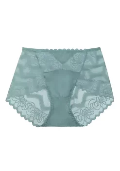 Agnes Orinda Women's Floral Laceback High Rise Solid Brief Stretchy Underwear -Agnes Orinda Store Belk 1236