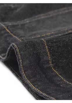 Agnes Orinda Women's Plus Size Cropped Wash Short Sleeves Denim Jacket -Agnes Orinda Store Belk 1370