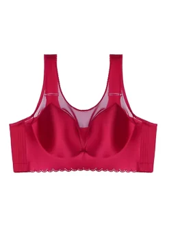 Agnes Orinda Women's Full Coverage Seamless Original Wirefree Support Bralette Bras -Agnes Orinda Store Belk 1487