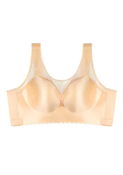 Agnes Orinda Women's Full Coverage Seamless Original Wirefree Support Bralette Bras -Agnes Orinda Store Belk 1489