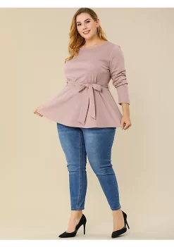 Agnes Orinda Women's Plus Size Blouse Houndstooth Office Casual Work Blouses Peplum Top Mothers Day Gifts 15 Agnes Orinda Women's Plus Size Blouse Houndstooth Office Casual Work Blouses Peplum Top Mothers Day Gifts -Agnes Orinda Store Belk 1581