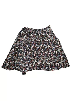 Agnes Orinda Women's Plus Size Spring Camping Floral A Line Wrap Midi Skirt