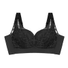 Agnes Orinda Women's Push Up Bras for Full Coverage Comfort Wirefree Lift Lace Non Padded Bra -Agnes Orinda Store Belk 1678