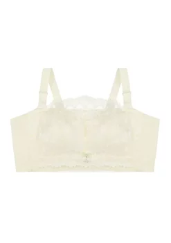 Agnes Orinda Bandeau Bra, Women's Detachable Straps Back Buckle Lift Insert Lace Bralette -Agnes Orinda Store Belk 1702