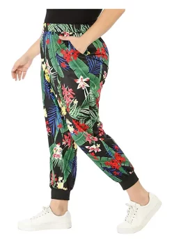 Agnes Orinda Women's Plus Size Sweatpants Elastic Pockets Jogger Tropical Floral Harem Pants Mothers Day 17 Agnes Orinda Women's Plus Size Sweatpants Elastic Pockets Jogger Tropical Floral Harem Pants Mothers Day -Agnes Orinda Store Belk 1766