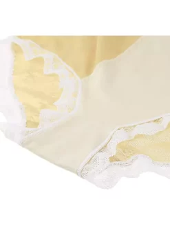 Agnes Orinda Women's 5-Packs Cute Lace Trim Mid-Rise Brief Stretchy Cheeky Underwear -Agnes Orinda Store Belk 1881