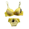 Agnes Orinda Women's Underwire Push-Up Lace Trim Strip Bra and Thong Set -Agnes Orinda Store Belk 1965