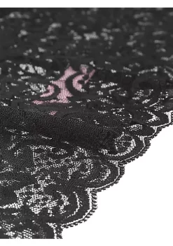 Agnes Orinda Women's High-Rise Brief All-Lace Cotton Lining Cheeky Underwear -Agnes Orinda Store Belk 1973