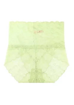 Agnes Orinda Women's High-Rise Brief All-Lace Cotton Lining Cheeky Underwear -Agnes Orinda Store Belk 1982