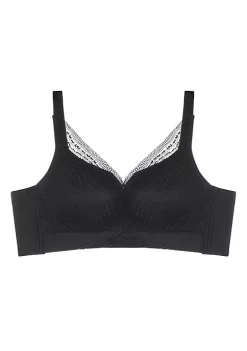 Agnes Orinda Women's Push-Up 4 Hooks Lace Trim Adjustable Straps Comfort Bra -Agnes Orinda Store Belk 2034