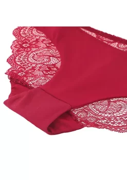 Agnes Orinda Women's Mid-Rise Laceback Seamless Hipster Cheeky Underwear -Agnes Orinda Store Belk 2173