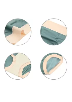 Agnes Orinda Women's Seamless High Rise Laser Cut Brief Comfort Stretchy Underwear -Agnes Orinda Store Belk 2195