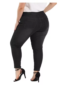 Agnes Orinda Plus Size Denim Jeans for Women High Waist Skinny Stretch Jean -Agnes Orinda Store Belk 2248