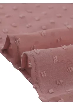 Agnes Orinda Plus Size Blouses for Women Flare Sleeve V Neck Swiss Dots Tops -Agnes Orinda Store Belk 2354