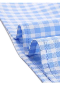 Agnes Orinda Women's Plus Size Blouse Plaid Peplum Sweetheart Neck Ruffle Sleeve Babydoll Tops -Agnes Orinda Store Belk 2361