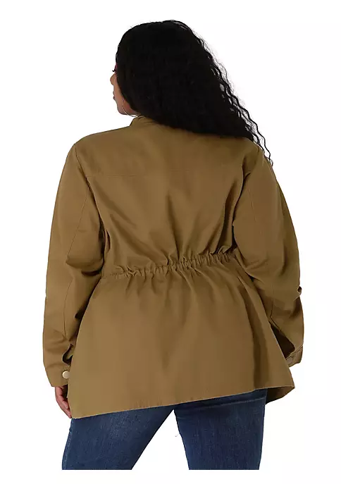 Agnes Orinda Women's Plus Size Jackets Lightweight Anorak Drawstring Utility Jacket 7 Agnes Orinda Women's Plus Size Jackets Lightweight Anorak Drawstring Utility Jacket - Image 5