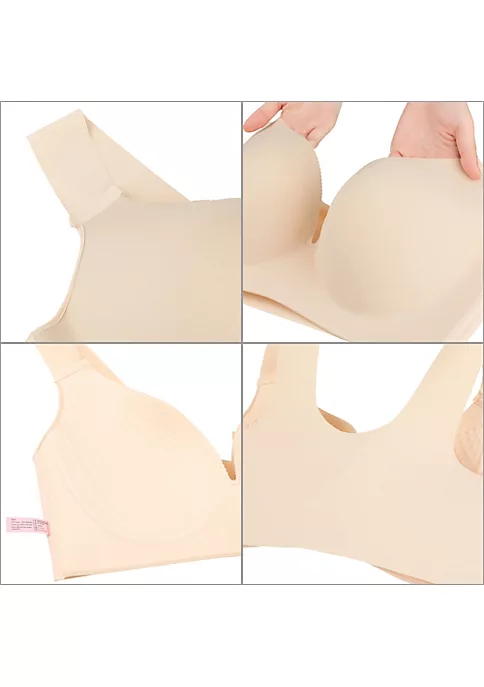 Agnes Orinda Women's T Shirt Bras Push Up Comfort Non Padded Wireless Brassiere 6 Agnes Orinda Women's T Shirt Bras Push Up Comfort Non Padded Wireless Brassiere - Image 4