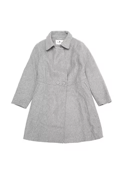 Agnes Orinda Plus Size Peacoat for Women Elegant Notched Lapel Single Winter Breasted Trench Coat Jacket -Agnes Orinda Store Belk 375