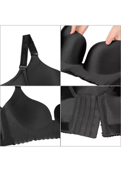 Agnes Orinda Regular Bras for Women Wireless Coverage Figure Wirefree Bras -Agnes Orinda Store Belk 540