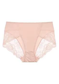 Agnes Orinda Women's HIgh-Rise Lace Trim Brief Seamless Underwear -Agnes Orinda Store Belk 553