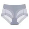 Agnes Orinda Women's Laser Cut Mesh Soft High Rise Brief Solid Stretchy Underwear