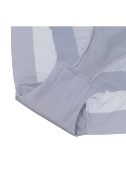 Agnes Orinda Women's Laser Cut Mesh Soft High Rise Brief Solid Stretchy Underwear -Agnes Orinda Store Belk 581