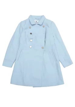 Agnes Orinda Women's Plus Size Coats A-Line Peter Pan Collar Double Breasted Coat -Agnes Orinda Store Belk 85