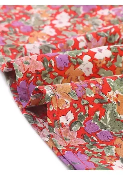 Agnes Orinda Plus Size Tops for Women, Chiffon Babydoll Keyhole 3/4 Sleeves Floral Top 14 Agnes Orinda Plus Size Tops for Women, Chiffon Babydoll Keyhole 3/4 Sleeves Floral Top -Agnes Orinda Store Belk 930