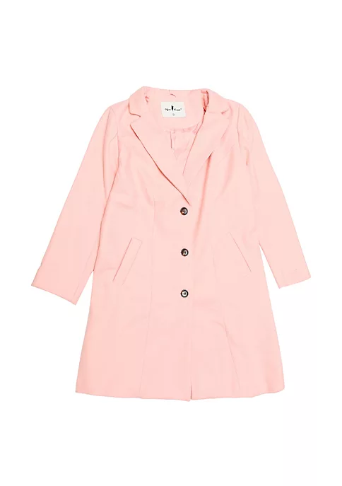 Agnes Orinda Women's Plus Size Winter Coats Elegant Notched Lapel Single Breasted Trench Coat 10 Agnes Orinda Women's Plus Size Winter Coats Elegant Notched Lapel Single Breasted Trench Coat - Image 8